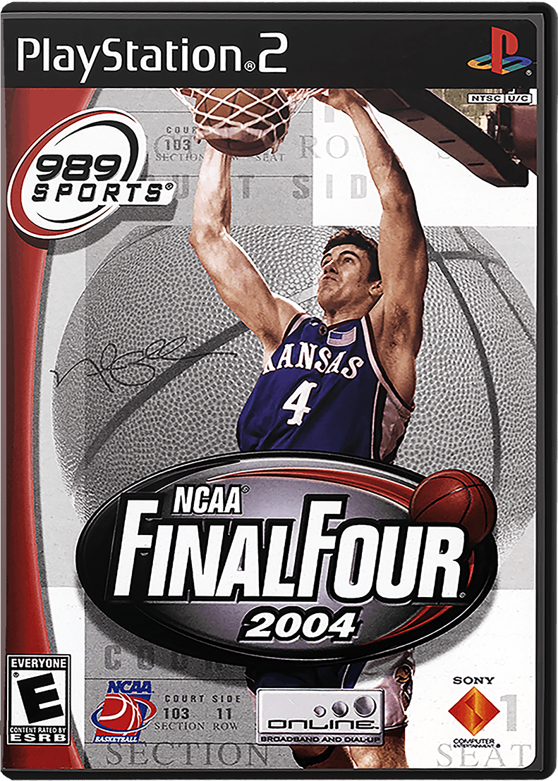 NCAA Final Four 2004 box art for Playstation 2